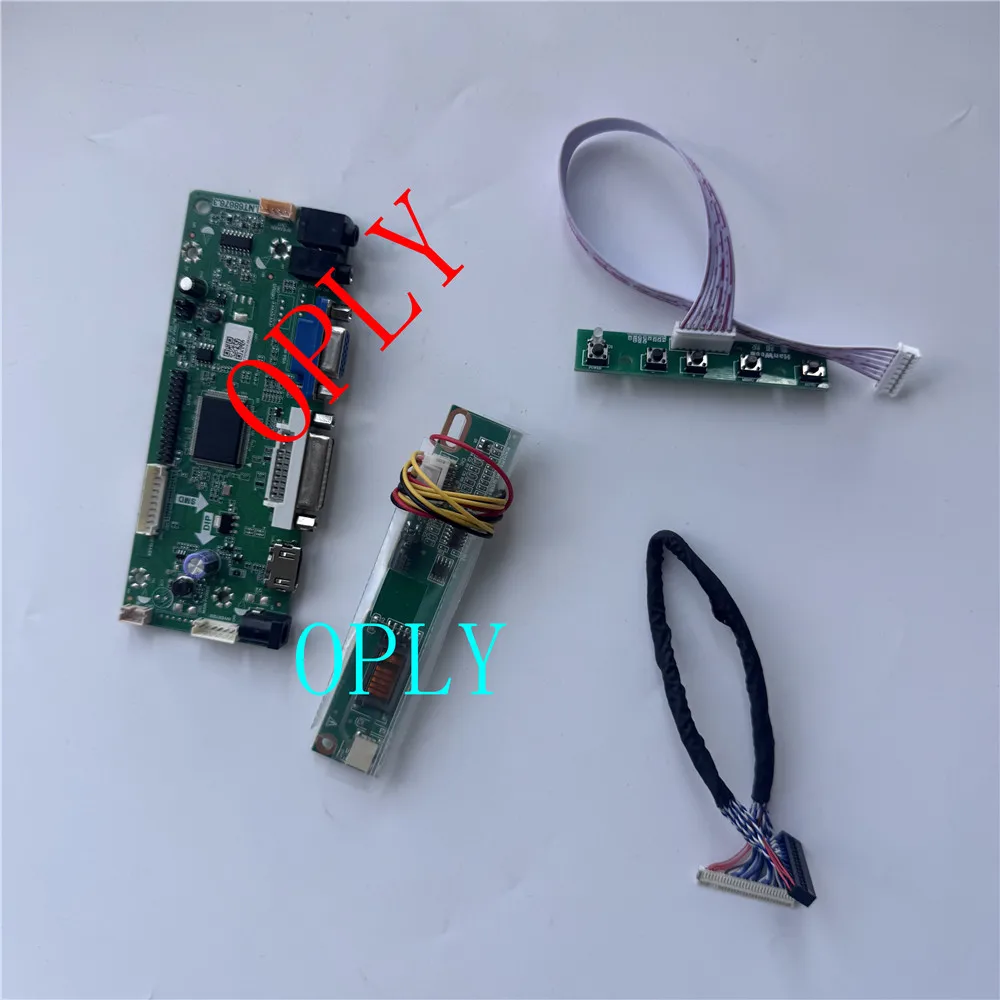 M.NT68676 Controller Board for LP141WX1 LP141WX1-TLA2 14.1" HDMI-compatible DVI LG DIY VGA 1280X800 30pin LVDS LED Kit Monitor