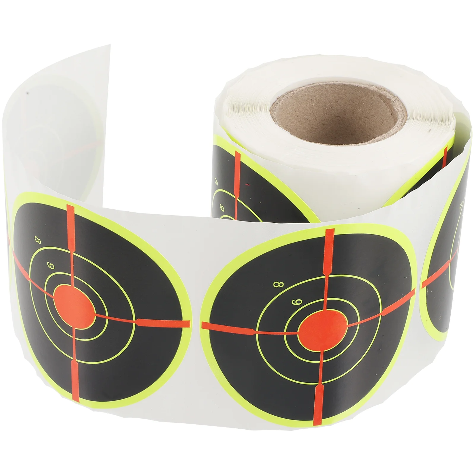 Reactive Targets Shooting Bullseye Sticker Labels Round Taget Stickers for