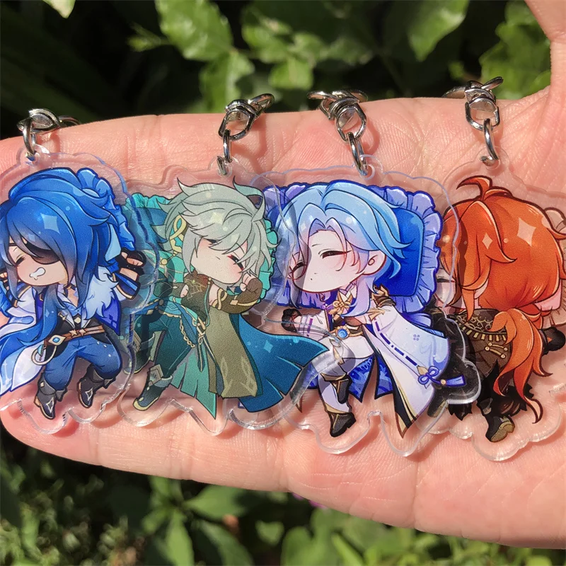 GENSHIN Becsapódás Csavargó kaveh lyney dottore freminet cosplay accessor Anime Csonka Jelvény keychain Medál Gúnyrajz Első lépés kellék