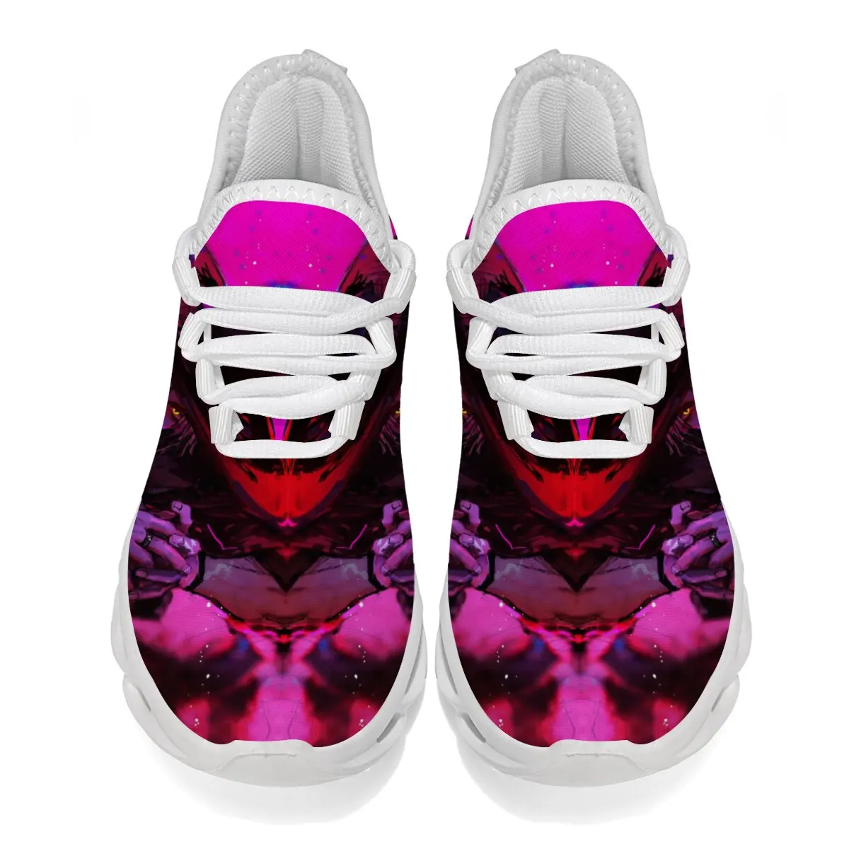 어린이 운동화 애니메이션 캐릭터 다채로운 예술 경량 운동화 소년 소녀를위한 통기성 운동화