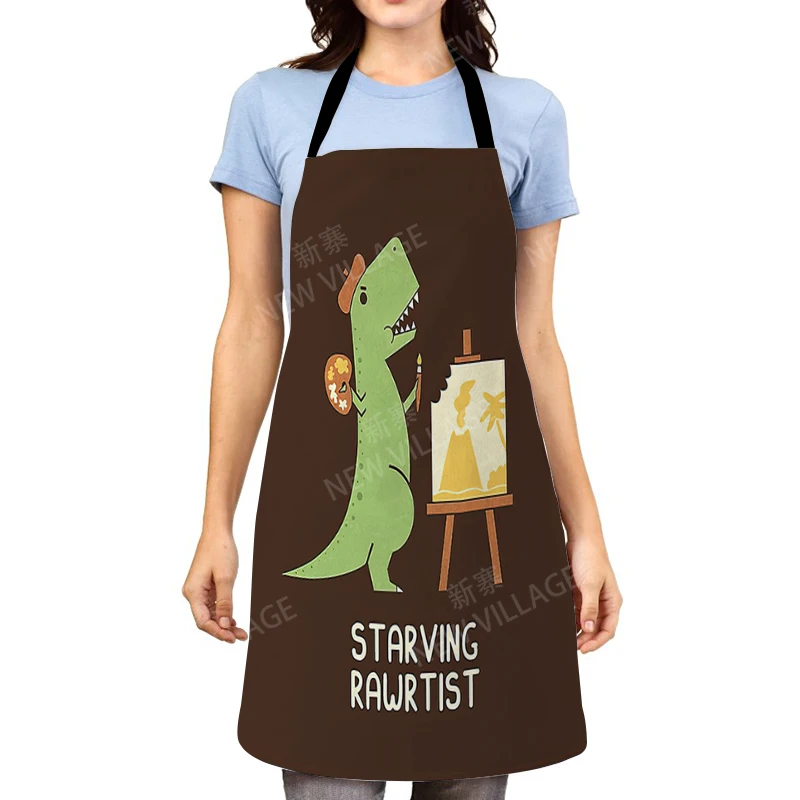 Aesthetic Women kitchen apron kids original Children Waterproof girl princess waiter work apron oil proof cartoon kawaii cute