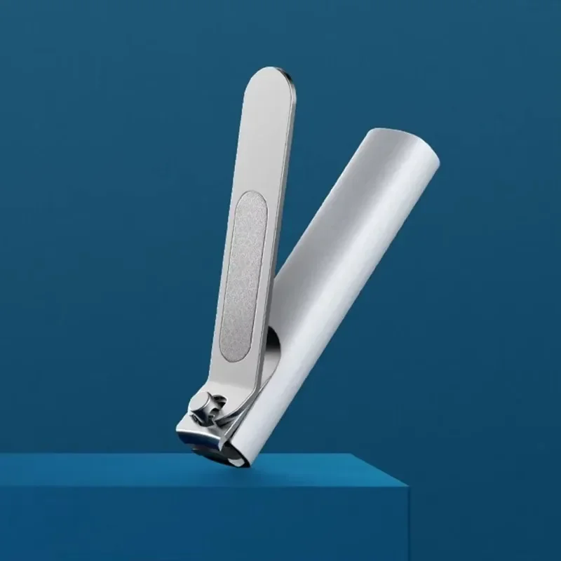 Stainless Steel Nail Clippers with Anti-splash Cover Trimmer Pedicure Care Nail Clippers Professional File Nail Cli image 5