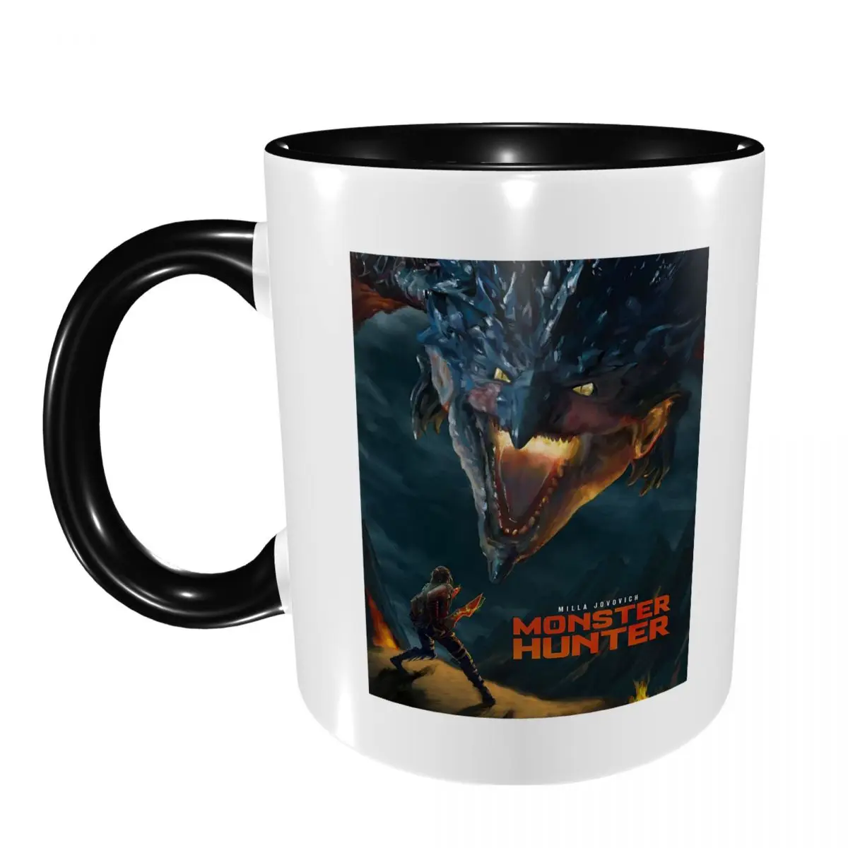Monster Hunter Mug Funny Ceramic Coffee Cups Tea Mugs Milk Cup Drinkware Gifts for Friends