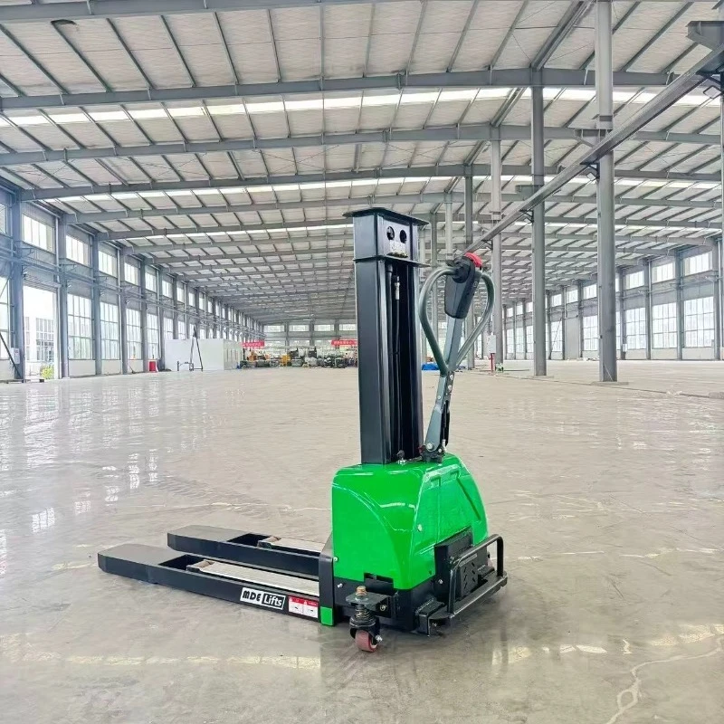 Self Loading Stacker 1000kg Electric Pallet Stacker for Truck Loading and Container Unloading