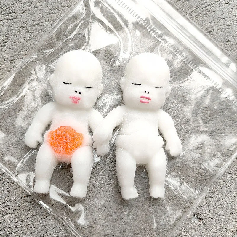 創造的で現実的な醜い人形、tpr遅いリバウンドおもちゃ、面白い手のひら柔らかいゴム製のスクイーズおもちゃ、ストレス解消の幸せなおもちゃ
