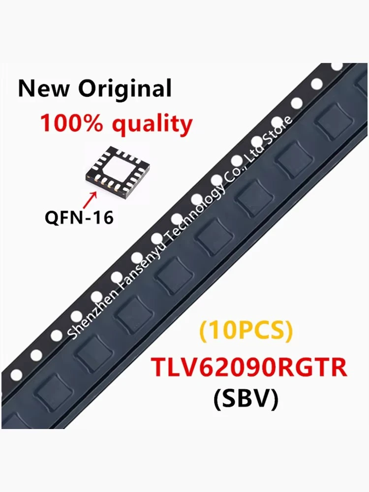 (5-10PCS)100% New Original TLV62090RGTR TLV62090 SBV QFN-16 Chipset