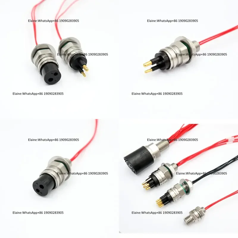 Subcon Underwater Cable Waterproof Round Small 2 Core Male and Female Joint Water Tight Plug Connector