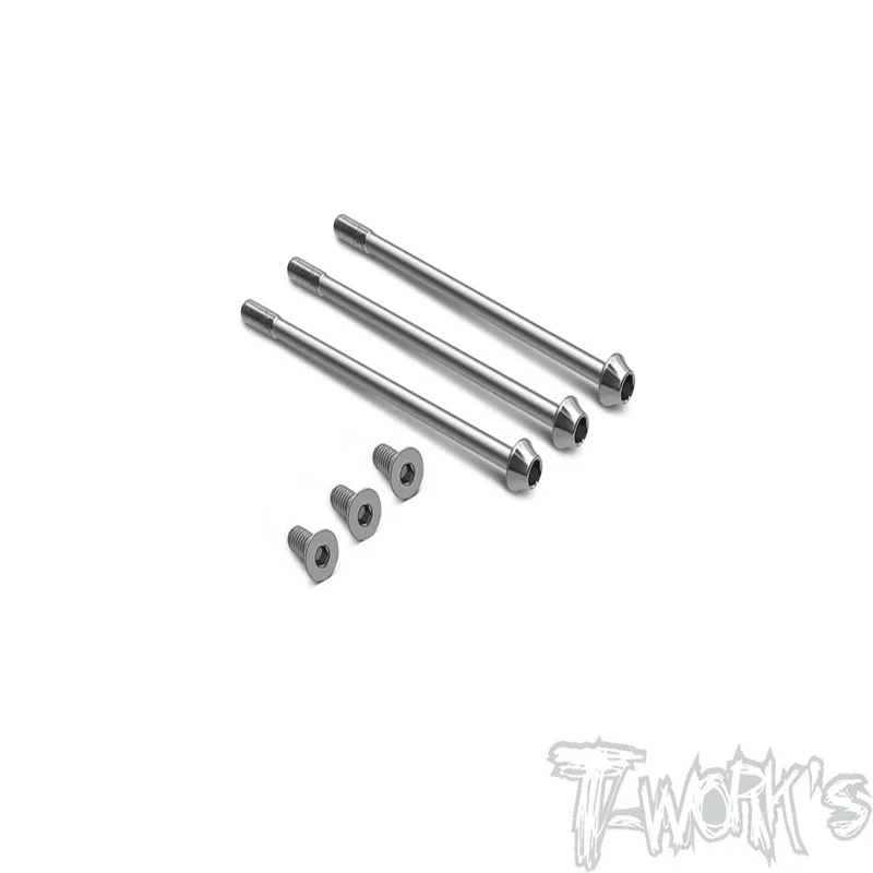 

Original T works TP-145-M 64 Titanium Motor Screws ( For Muchmore )ssional Rc part