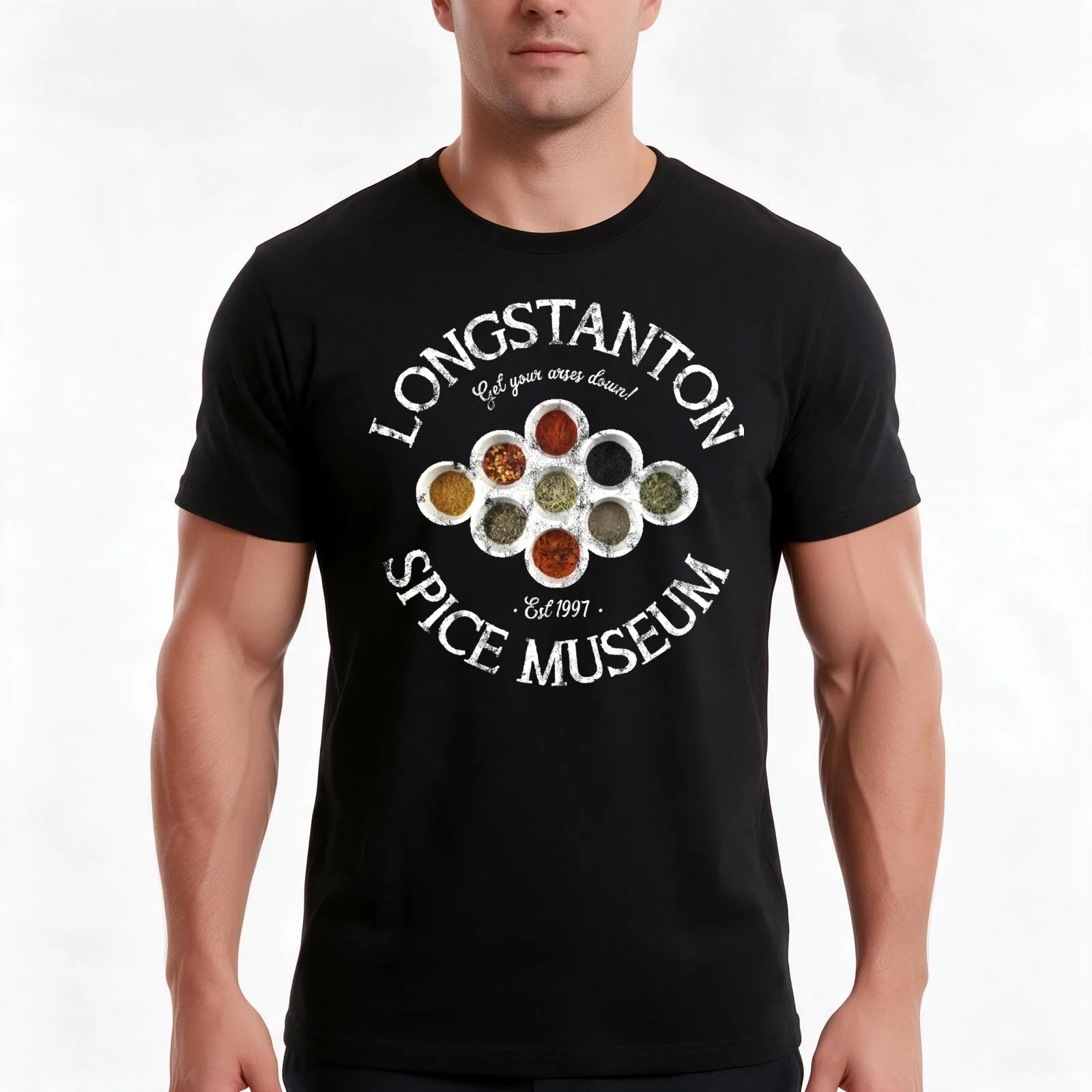 Longstanton Spice Museum T-Shirt Summer Casual Cotton Tee Oversized Streetwear Tops Vintage Graphic Print Unisex Men Women