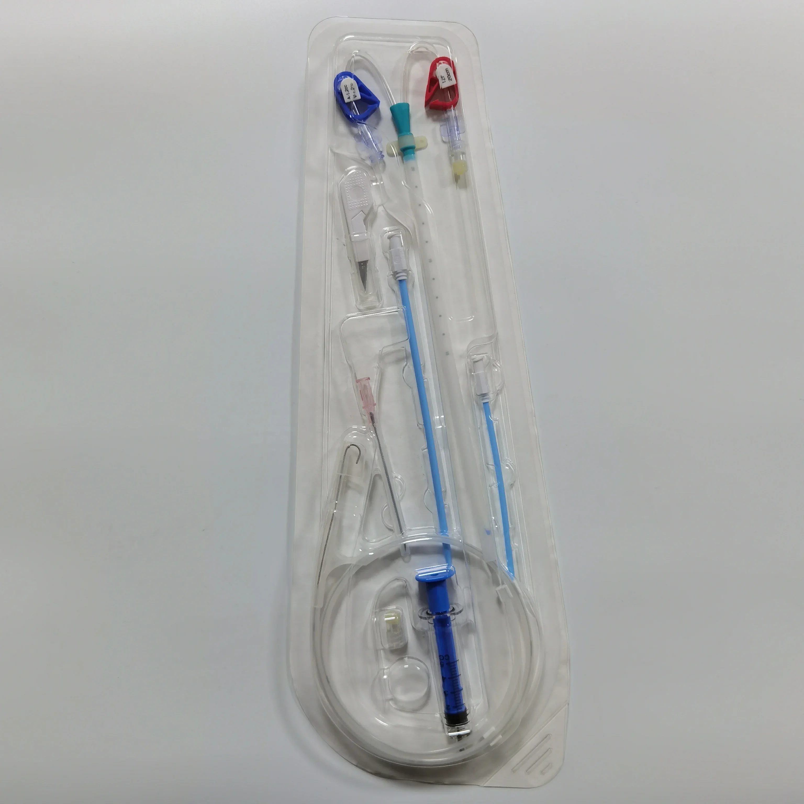 Tianck medical consumables dialysi catheter access  kidney double lumen hemodialysis catheter