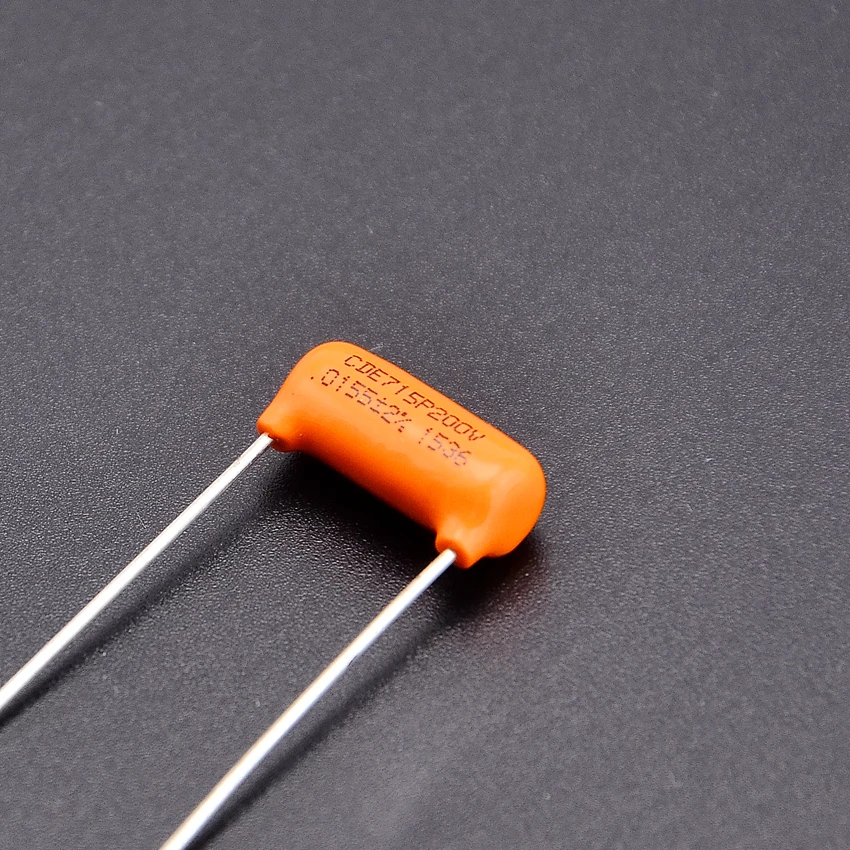 473K/683K/104J/333K SBE/CDE Orange Tone Electric Guitar Bass Capacitor 0.0155UF/0.047UF/0.022UF/0.068UF/0.033UF/0.1UF