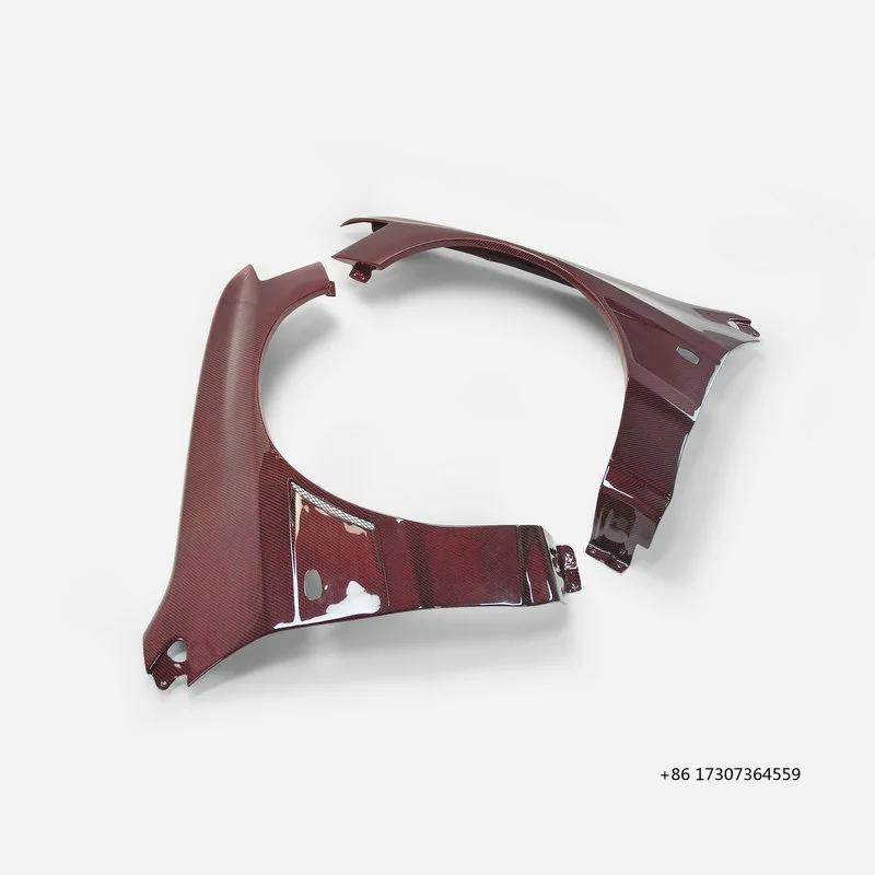 

for Mitsubishi EVO 8 9 VTX Cyber Evo Track Version Front Fender in Red Carbon Fiber