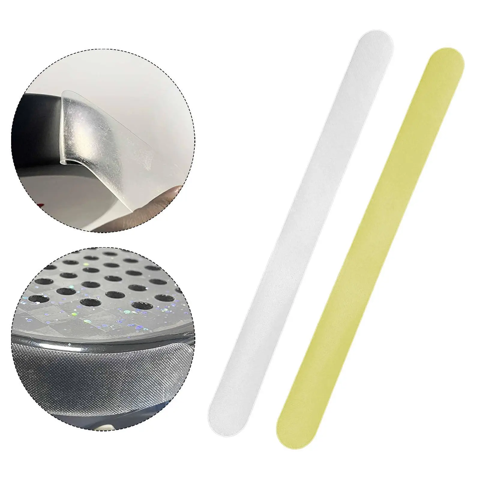 

Лента для защиты головы теннисной ракетки для бадминтона, защитная наклейка на теннисную раму