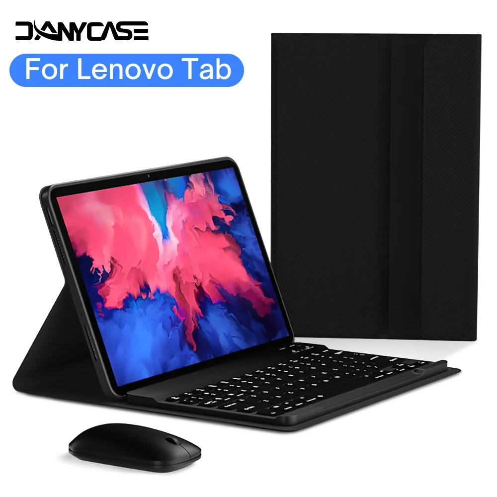 

For Lenovo Pab Case with Keyboard and Mouse for 2021 P11 Plus 11in Pro 11.5in Tab J606F J616F J706F J716F Tablets Case