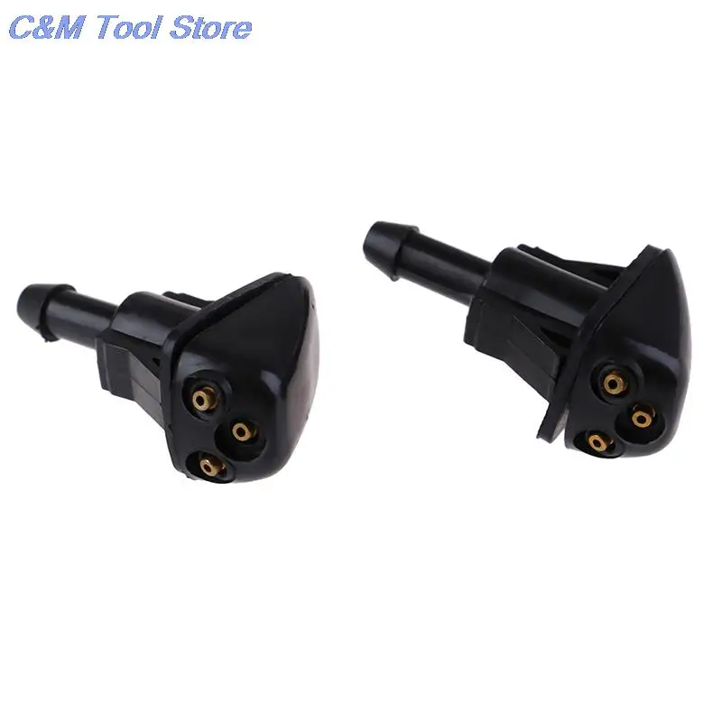 Hot sale 2Pcs Plastic high quality Windshield Wiper Washer Spray Nozzle