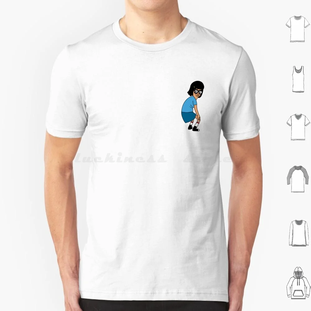 Camiseta Twerk talla grande 100% algodón Tina Twerk dibujos animados divertido Cool Vibe humor Popular tendencia estética lindo