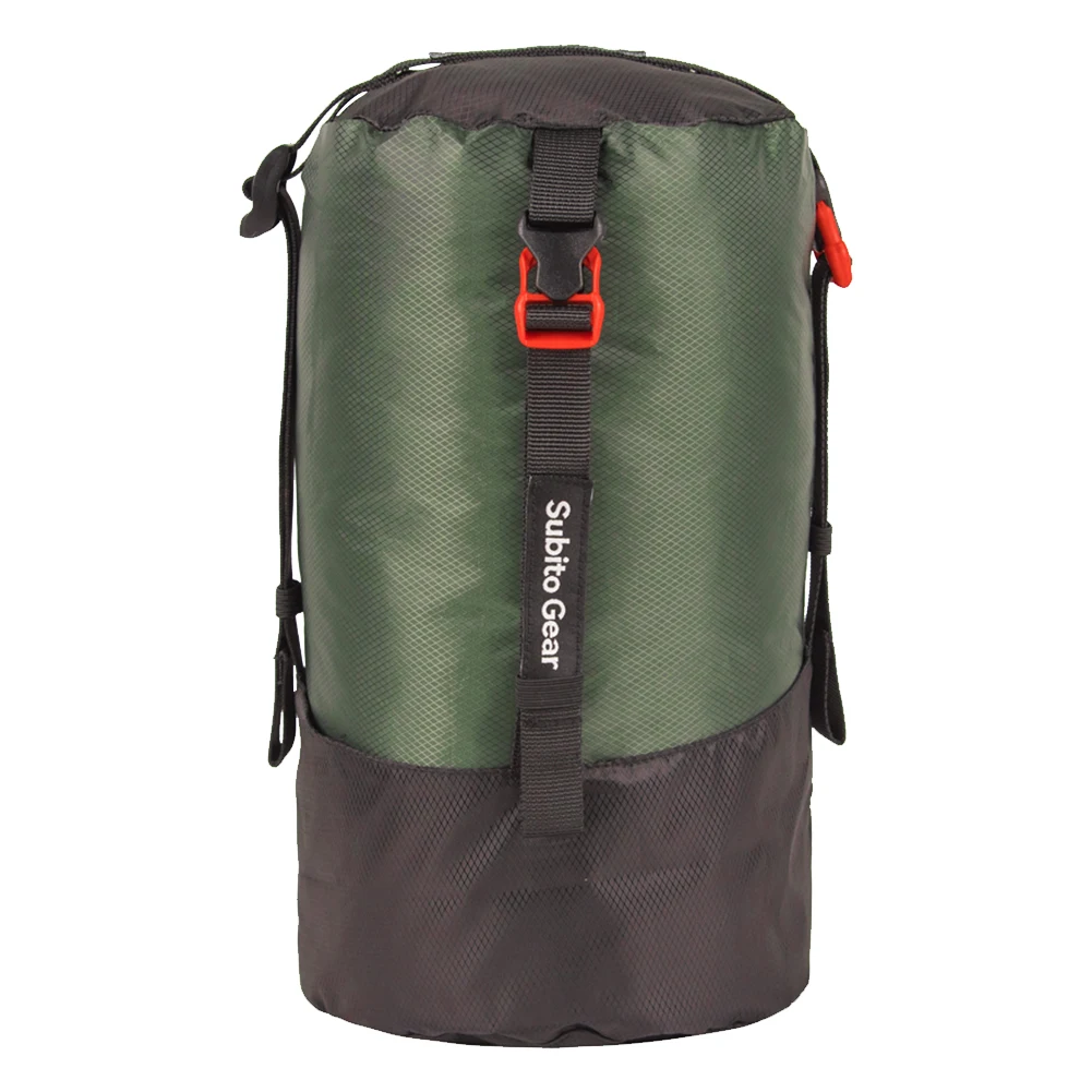 Camping-Schlafsack-Kompressionspackung, wasserdichter, ultraleichter Schlafsack, Mehrzweck-Platzsparer für Daunenjacken