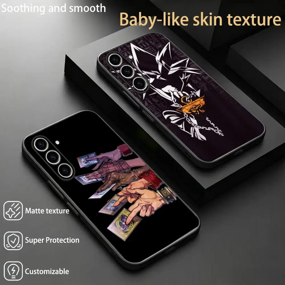 Classic fashion ins Yugioh poster  Phone Case For Samsung Galaxy S26 S25 S24 S23 S22 S21 Plus Ultra Note20 Soft Black