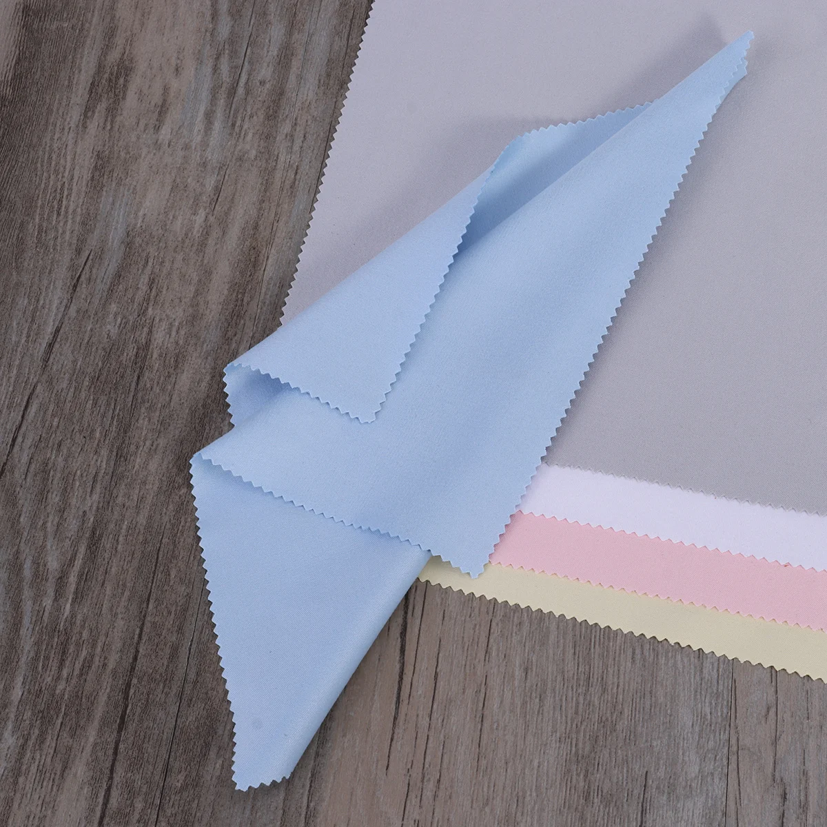 

5Pcs Microfiber Cleaning Cloths Pocket Size 20x20cm Dry Reusable for Eyeglasses Lens Screens Phones Jewelry Care