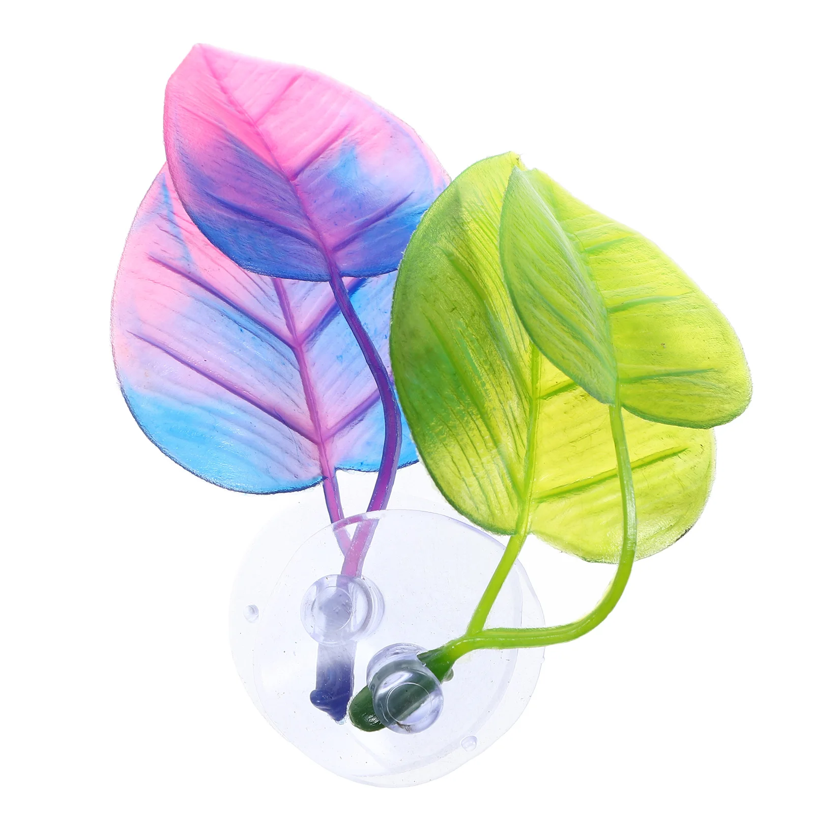 

2 Pcs Simulated Betta Leaves High Realism Fade Resistant Fish Tank Decorations Silk Plants Bettas Resting Spot Accessories