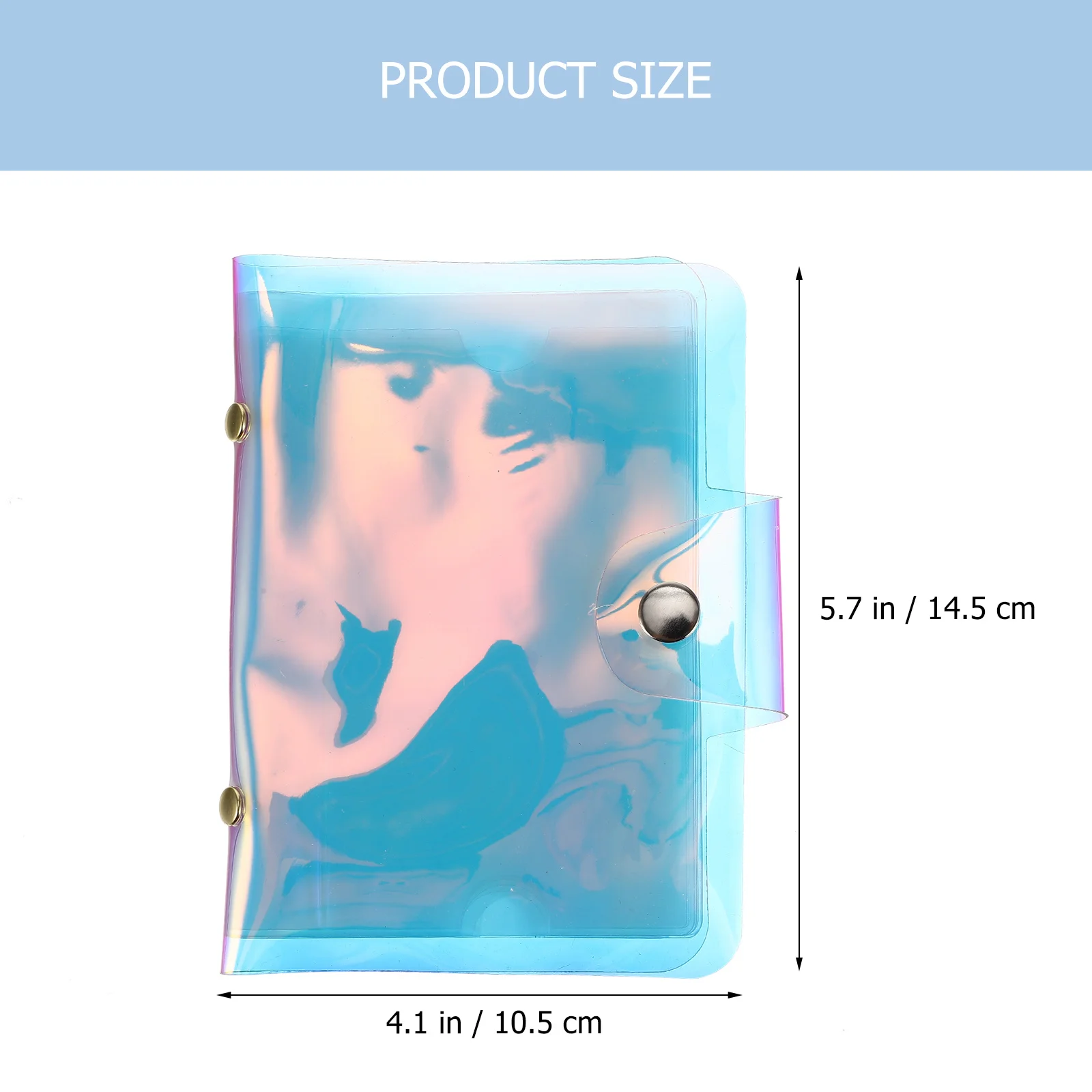 حامل قالب ختم الأظافر 20 مساحة حماية حقيبة مدمجة متعددة البطاقات لملحقات المانيكير الأنيقة