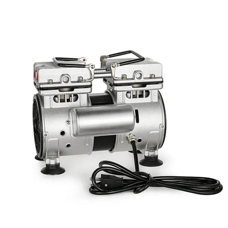 High efficiency 110V oilless piston vacuum pump 220V vacuum compressor for medical dental oven use