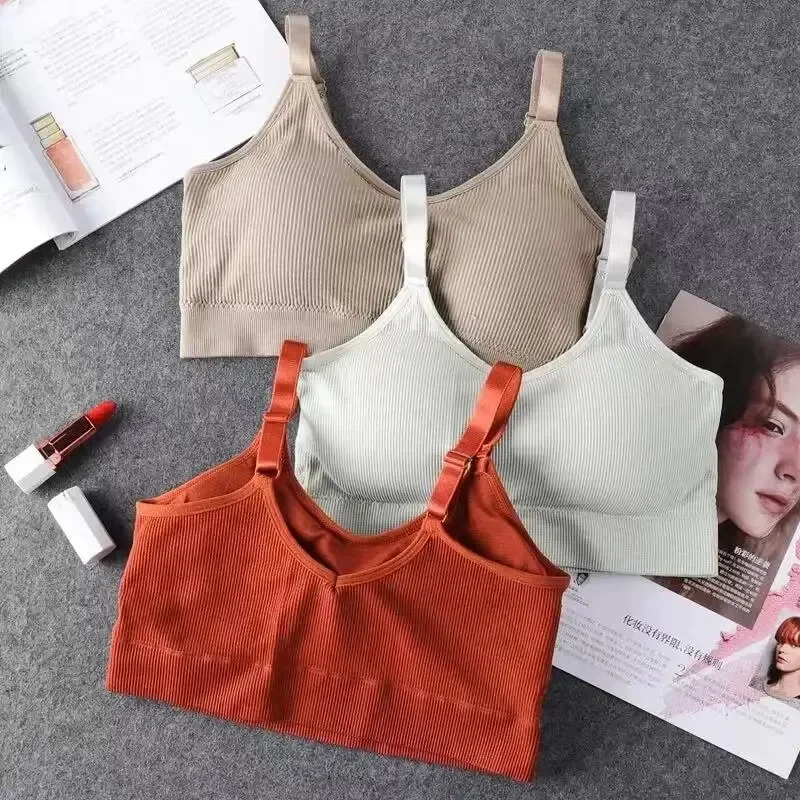 Women Seamless Brassiere Bra Full Cup Breathable Bralette Wire Free Comfort Sleep Bra Running Fitness Top High Quality Sport Top