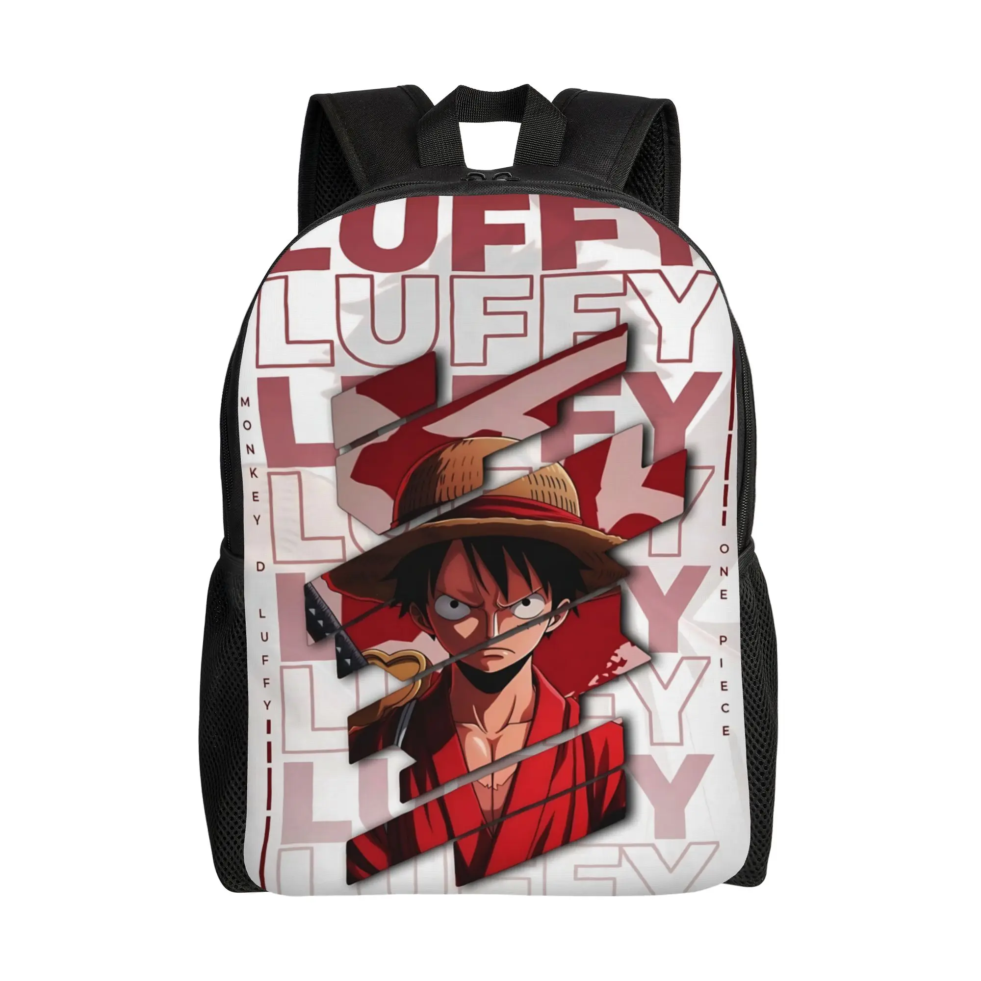 Mochilas de Moda One Piece Funko Casual Journey con Cierre de Cremallera