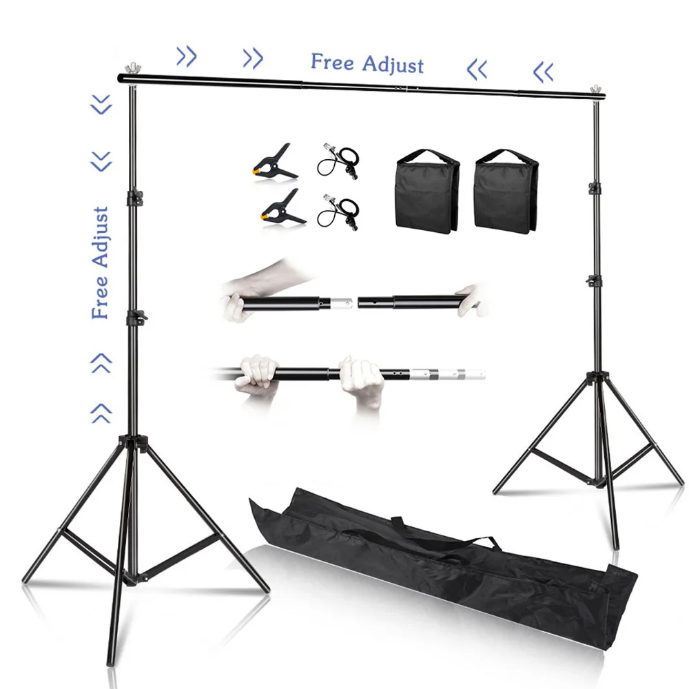 

Background Stand Photography Photo Video Studio Backdrop Background Stand Party Accessories Telescopic Backgrounds Studio Photo