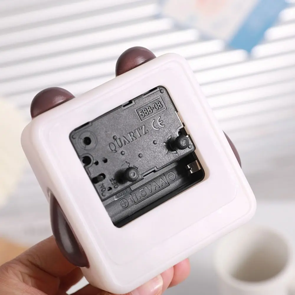 

Phone Stand Desktop Clock Phone Holder Multi-functional Anti-slip Cartoon Children's Alarm Clock Portable Statue