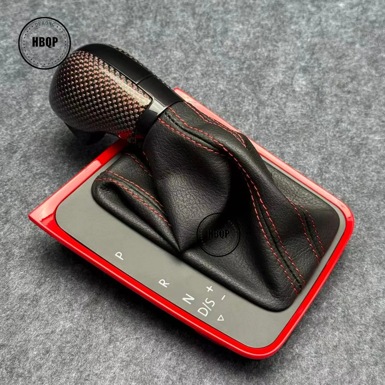 Original car parts modified with automatic gear shift handball and panel carbon fiber handball compatible for VW Golf 7/7.5 GTI