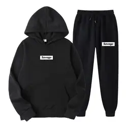 Hoody for Men Men's Track Suit Spring 2024 Female 2 Piece Set Sweater Male Women's Tracksuit Hoodies + Sweatpants Sportswear