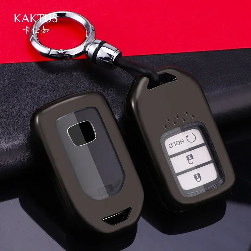 2024 Car Key Bag Key Purse for Honda CRV Accord Civic High-end Key Buckle Protection Car Accessories Keychain Shell