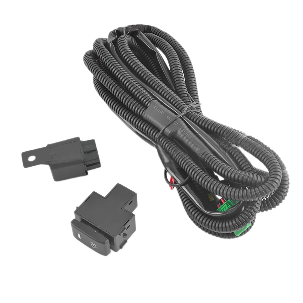 

Car Fog Light Lamp Wiring Harness with Indicator Relay & ON/OFF Switch Kits for Nissan Patrol Y62