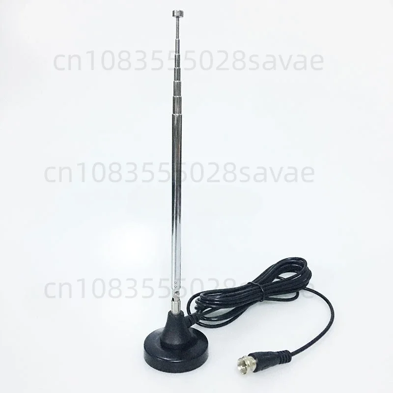 

FM tie rod telescopic antenna suitable for radio head MD audio home power amplifier FM radio antenna 75 ohms can be rotated