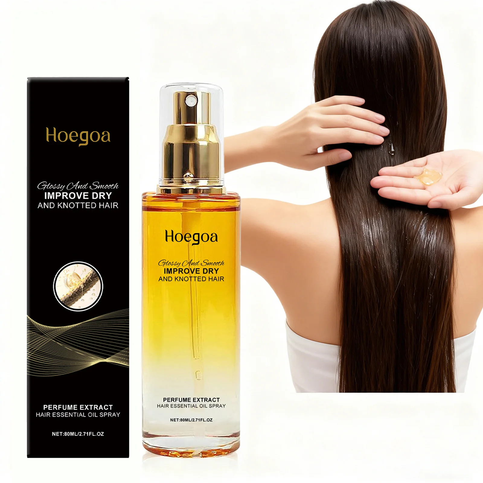 

Масло-спрей для волос, несмываемый кондиционер, питательное масло для лечения сухих и вьющихся волос, уход за кожей головы, укрепление, восстановление поврежденных волос