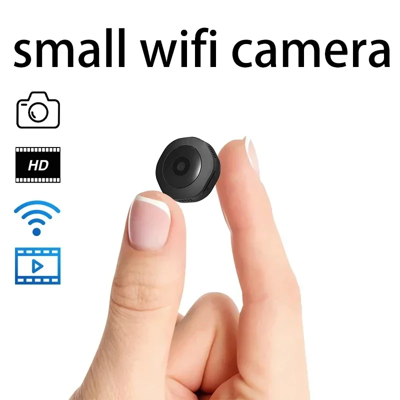 

HD 1080P Mini IP Camera Covert Small Nanny Cam Video Voice Recorder Indoor Portable Security CCTV Camera for Home and Office