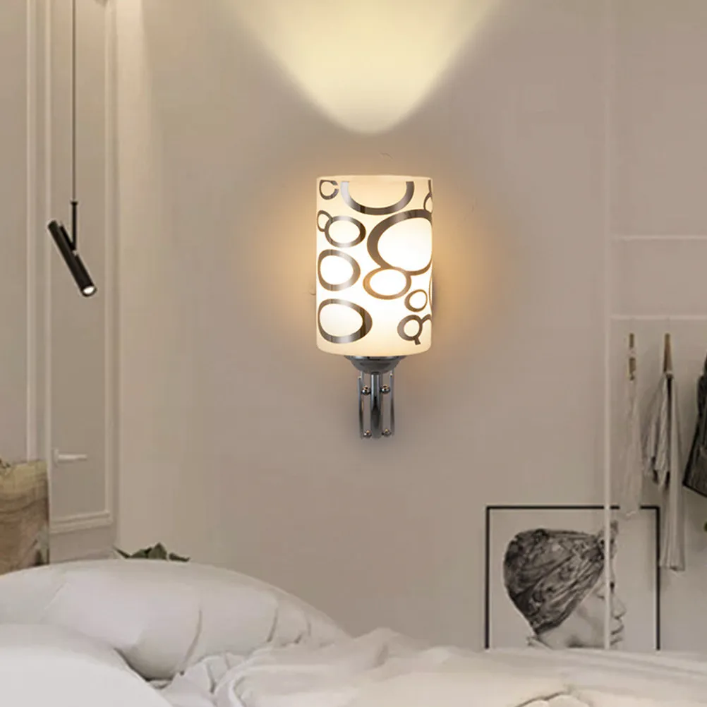 

Стеклянный плафон с современным принтом в виде кругов, сменный чехол для настольных, напольных, подвесных, настенных и потолочных светильников