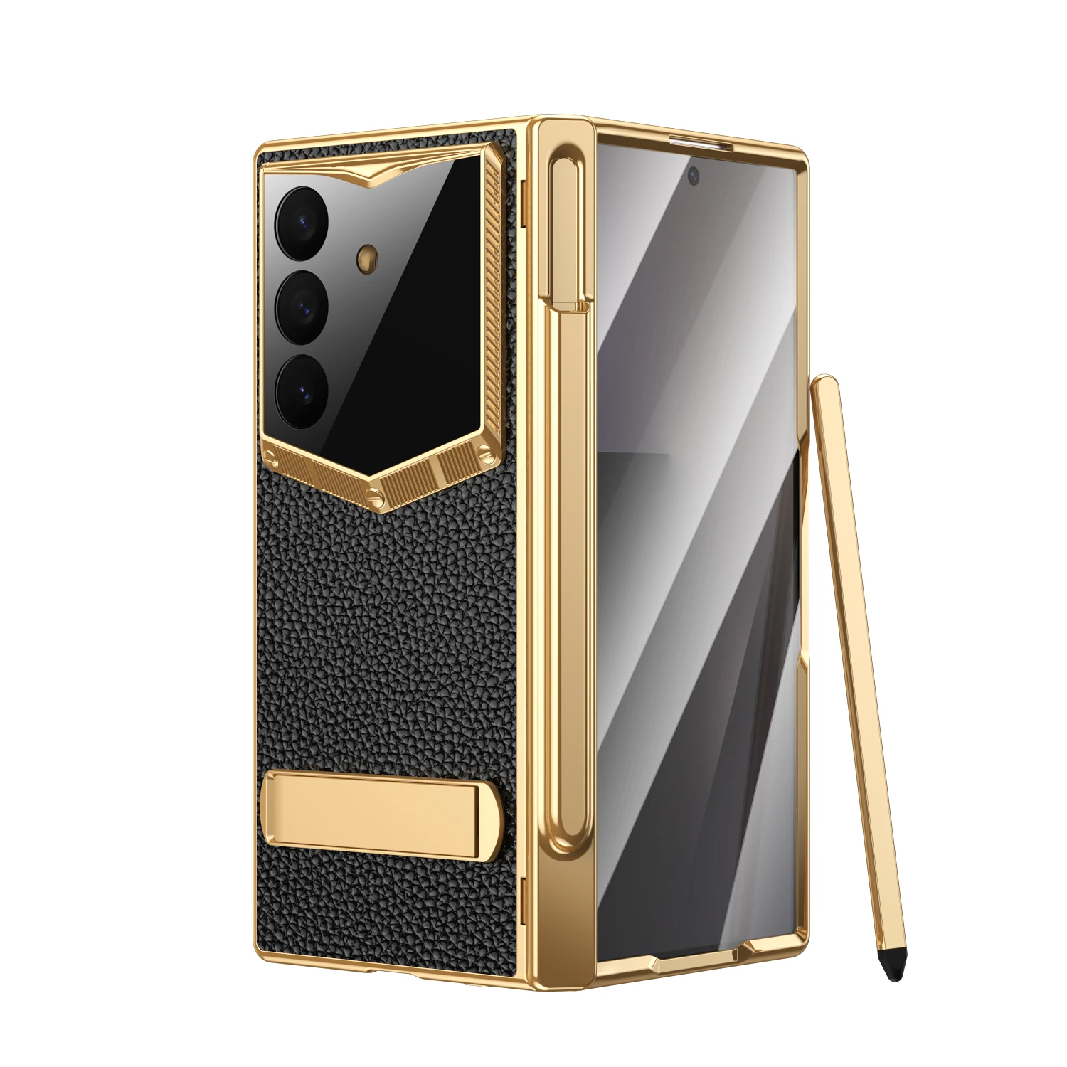 For Samsung Galaxy Z Fold 8 6 Case Magnetic Armor Fold 7 5 4 3 With Pen Car Holder Slide Camera Full Body Rugged Stand Cover