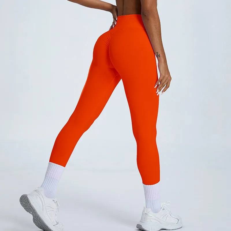 Seamless Sport Leggings Female Train Sexy Gym Pants Woman Running Workout Leggings  Fitness Push Up Yoga Tight