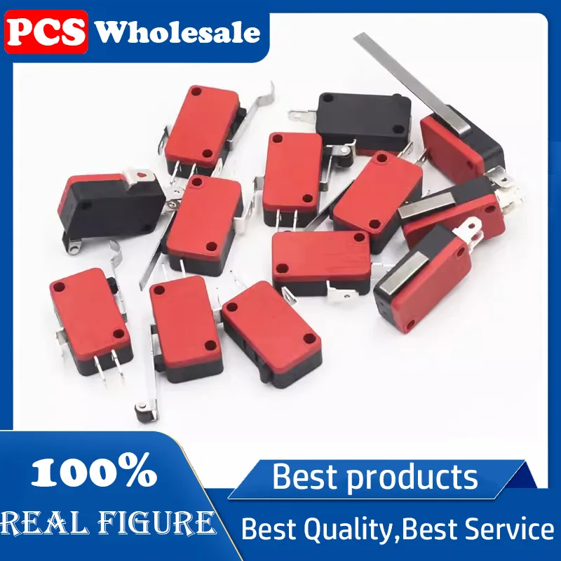 1PCS Copper contact KW7 series micro touch switch V-15/152/153/155-1C25 Microwave oven switch