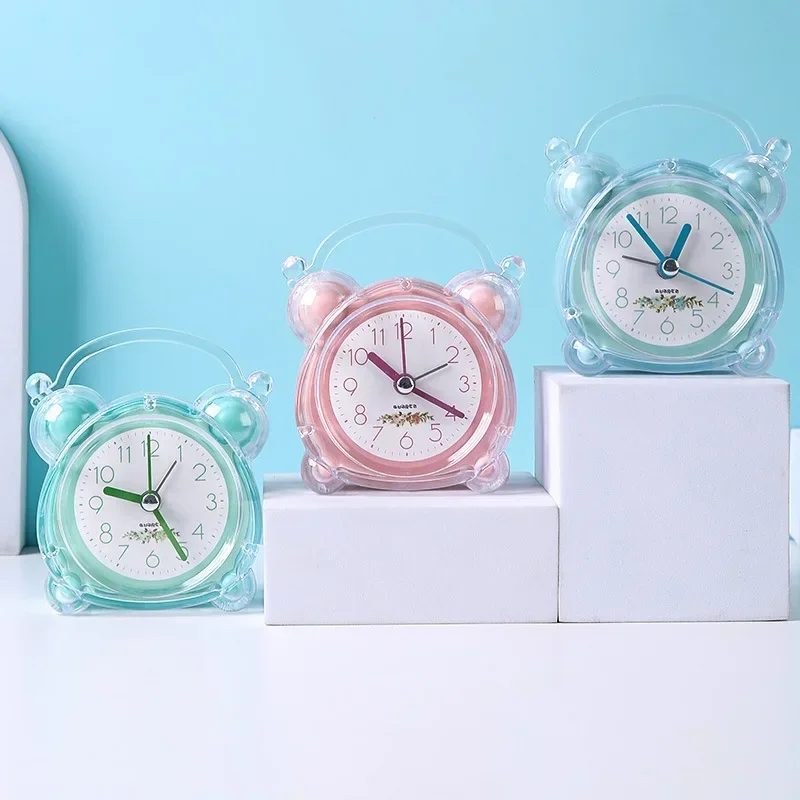 Kids Alarm Clock Cute Luminous Alarm Clocks Bedroom Bedside Clock for Kids Children's Sleep Trainier Wake Up for Birthday Gifts