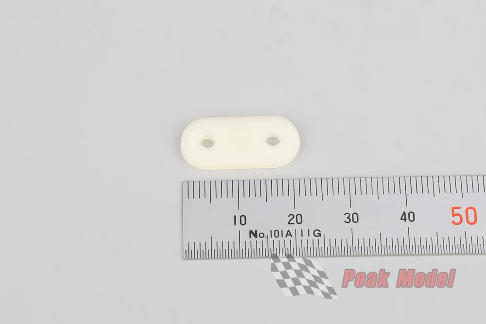 Tablettes rondes et plates en Nylon L21xW10xH2mm, plaque de tablette en plastique, Machine pour roues de train d'atterrissage d'avion