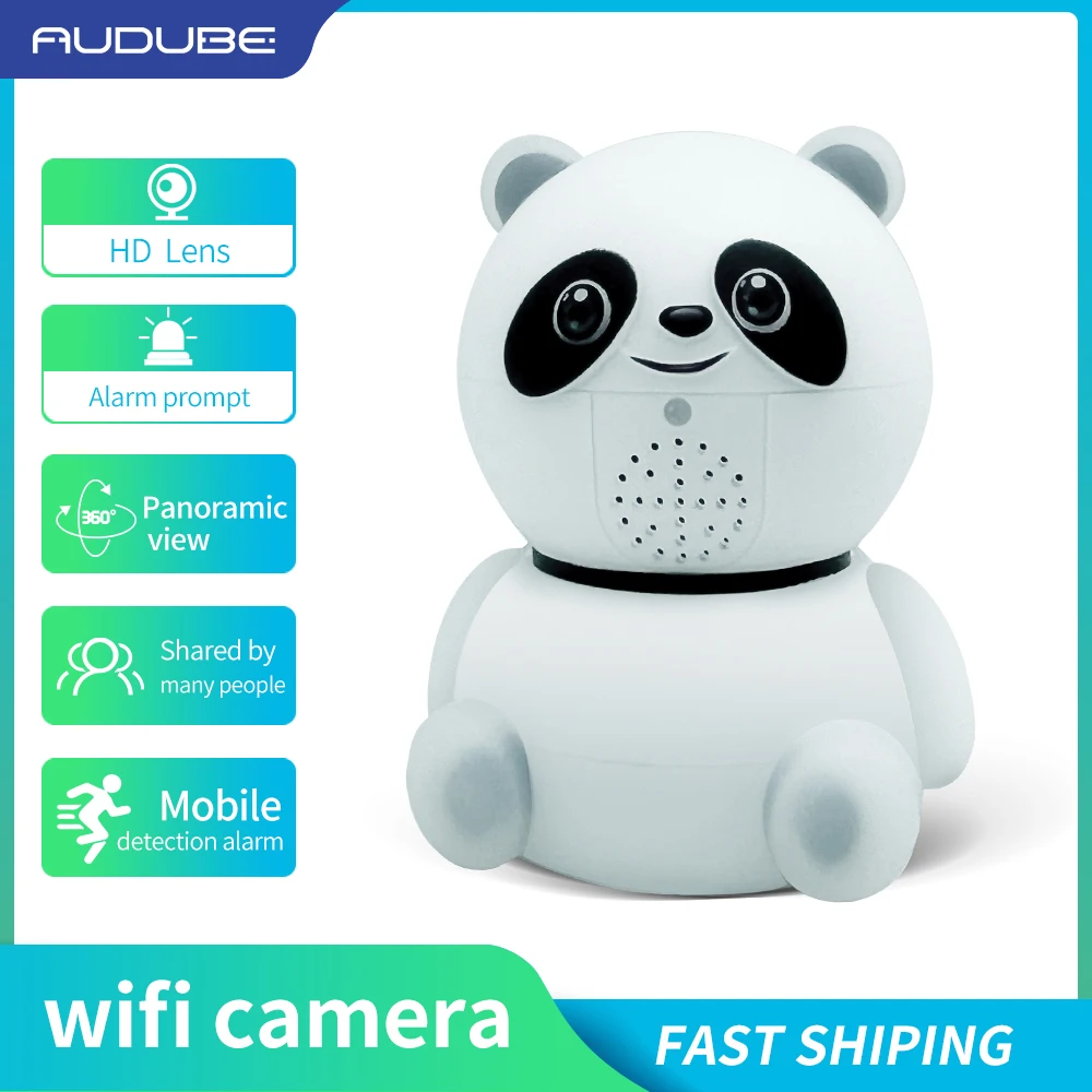 

3MP 1440P AI Humanoid IP Camera 360Degree PTZ Auto Tracking Intercom Baby Monitor