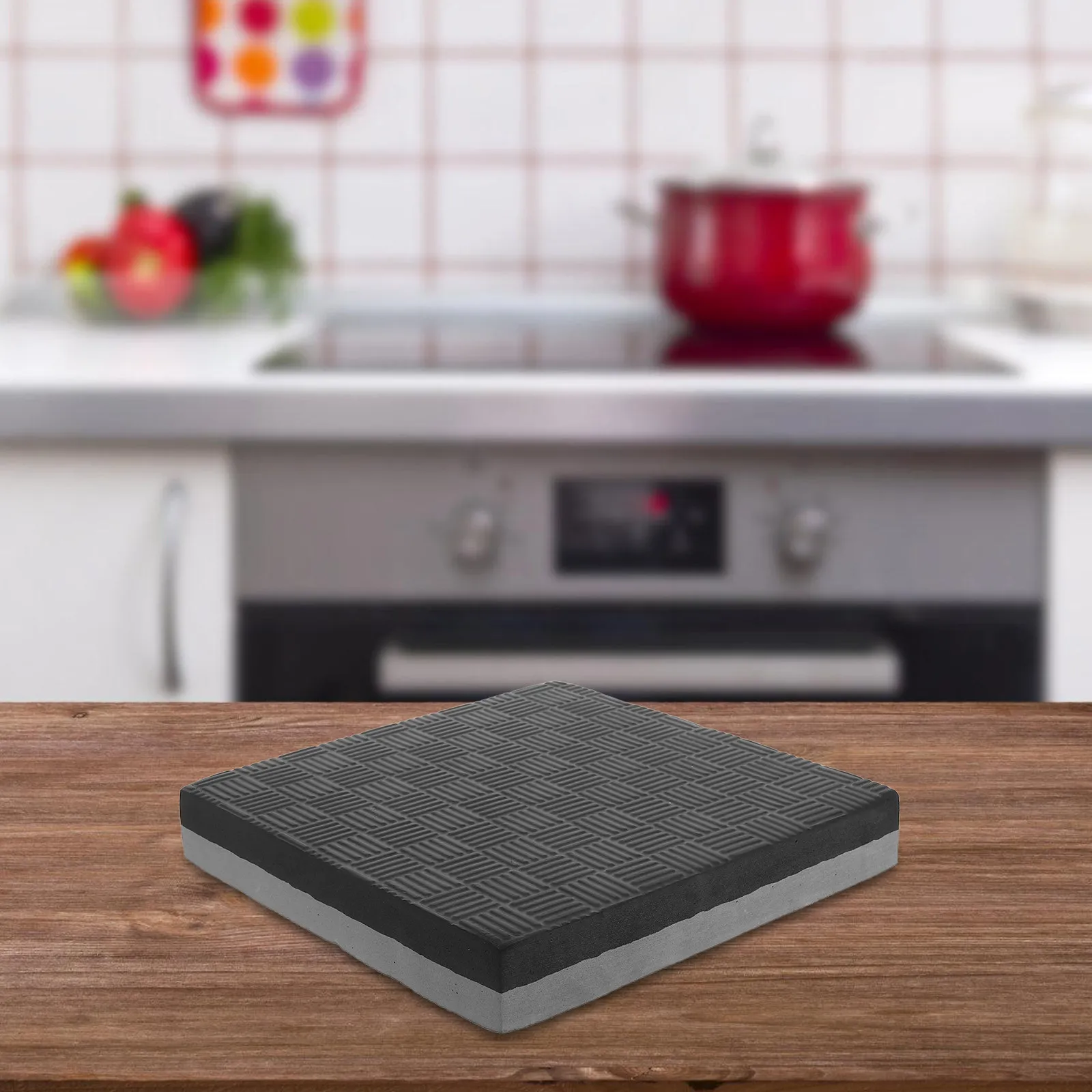 Anti-Vibration Blender Pad 9.82x9.82 Inch Non-Slip Soundproof Mat for Soy Milk Maker, Juicer & Appliances