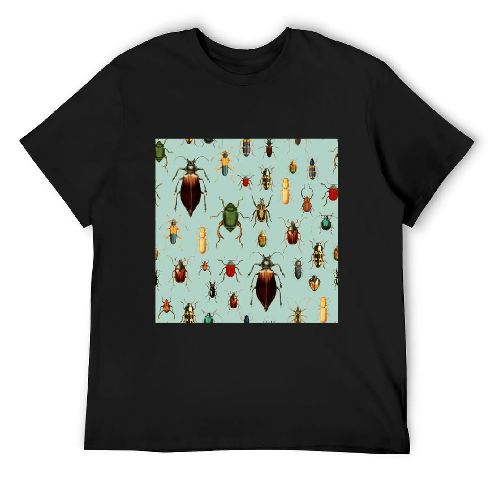 

Antique pattern - Beetles and Bugs T-Shirt cotton graphic tees hippie clothes anime clothes man clothes mens t shirts