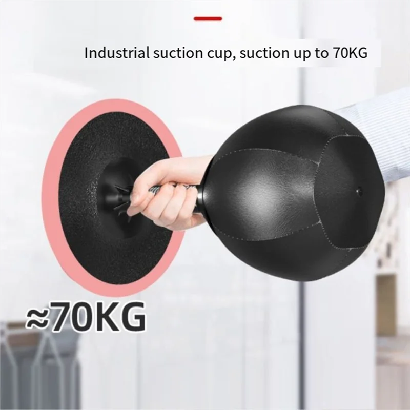 A04F-Desktop Boxing Punching Bag Stress Relief Speed Training Punching Bag Muay Tai Exercise Suction Table Boxing Punch Ball