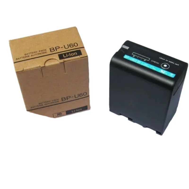 BP-U60 Replacement Battery 6600mAh Fully Decoded for Sony PMW-280 PMW-EX3 PMW-EX1 PMW-350 F3 F5 FDR-AX700 Professional Camcorder
