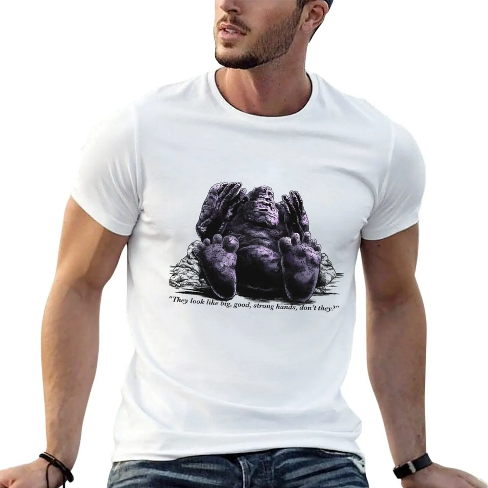 

The Rock Biter from the Never Ending Story T-Shirt t shirt man cotton cotton tshirt 100% T-Shirt