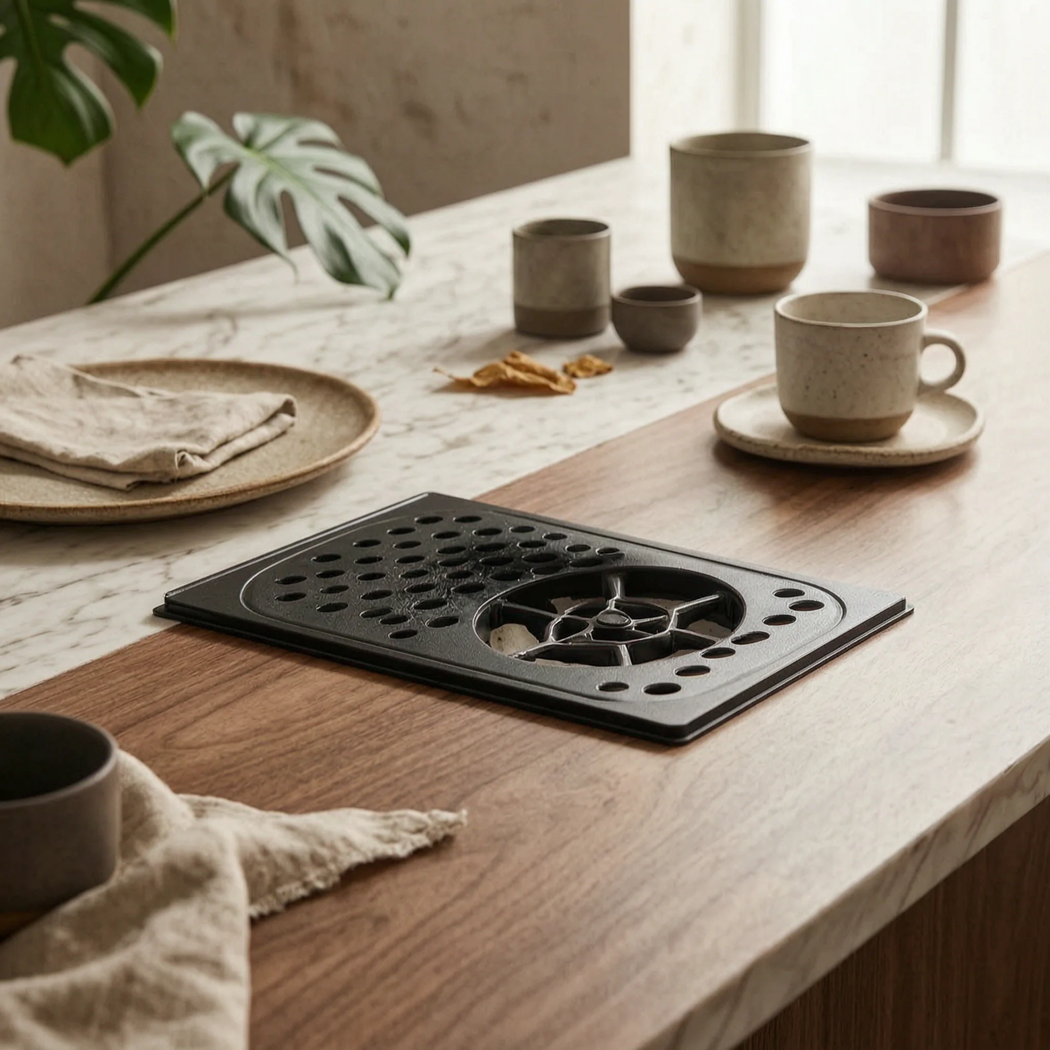 rectangular-recessed-cup-washer-with-high-pressure-spray-sink-counter-fixture-for-kitchen-food-prep-stations